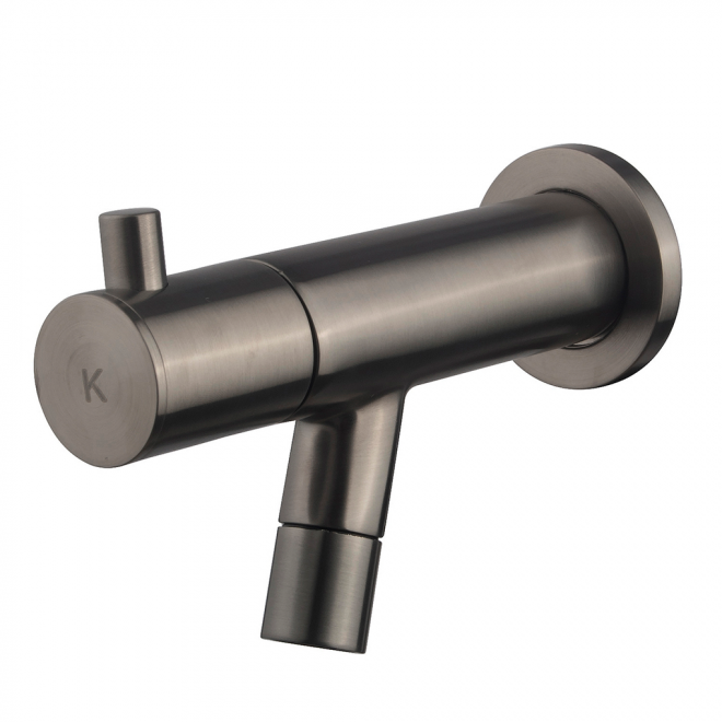 Wiesbaden Wand Fonteinkraan Amador Gunmetal